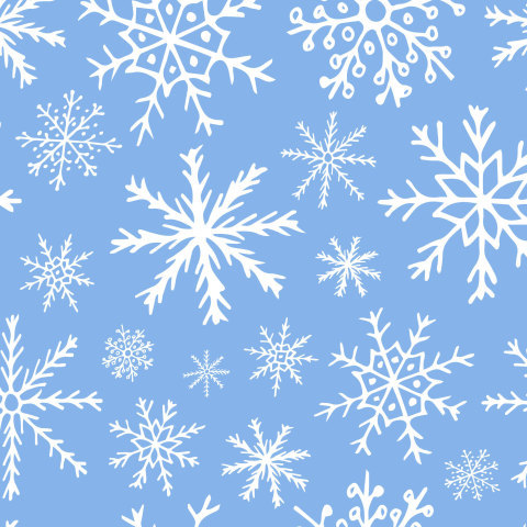 Снежок, набор для вышивания крестиком 9х9см нитки шерсть 4цвета Риолис
