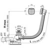 Сифон для ванны автомат AlcaPlast A55K NEW 00225342