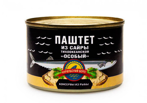 Паштет из сайры "Особый", 250г