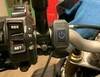 Переключатель-кнопка с подсветкой на руль мотоцикла