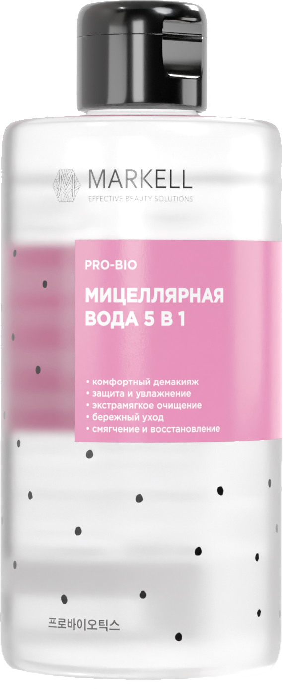 MARKELL Pro-Bio Мицеллярная вода  5 в 1, 400мл