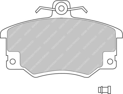 FCP370C Тормозные колодки дисковые спортивые DS4003F