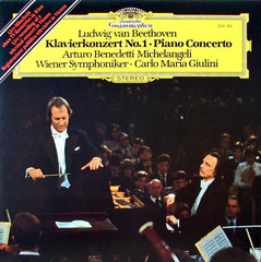 Ludwig van Beethoven, Arturo Benedetti Michelangeli, Wiener Symphoniker, Carlo Maria Giulini / KlavierKonzert No. 1 - Piano Concerto (LP)