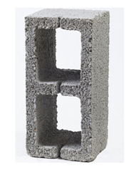 ВЕНТБЛОК керамзит 190х190х390 для дымохода