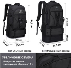 Рюкзак Nevo Rhino Semsty 1060 Black - 2