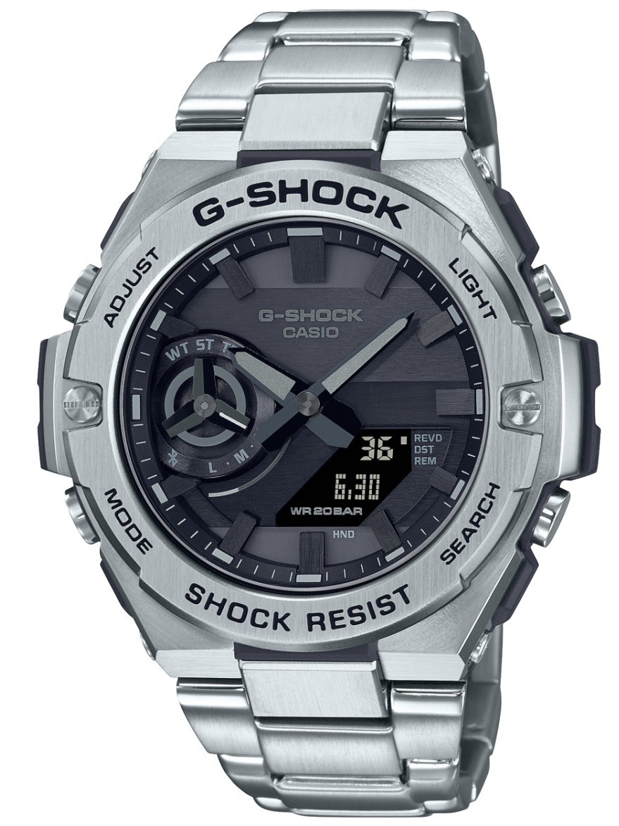 Часы мужские Casio GST-B500D-1A1 G-Shock G-Steel