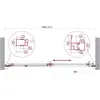 BelBagno LUCE-BF-2-150-C-Cr LUCE-BF-2-150-C-Cr Душевая дверь