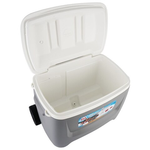 Изотермический пластиковый контейнер Igloo Island Breeze 60 Roller gray