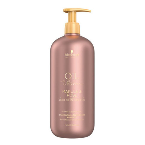 Очищающий шампунь для тонких волос Schwarzkopf Oil Ultime Light Oil In Shampoo