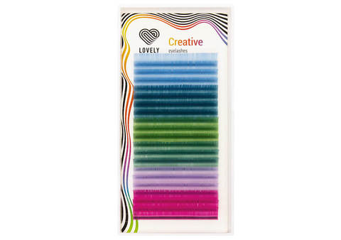 Ресницы Lovely палитра 