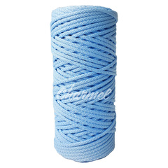 White our polyester cord 5 mm