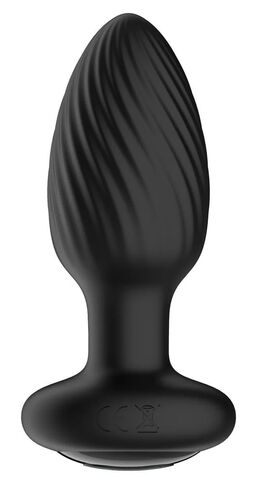 Черная анальная вибровтулка Nexus Tornado - 9,8 см. - Nexus Range TOR001