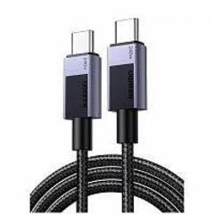 Кабель UGREEN L513 (45067) Type C 2.0 Male To Type C 2.0 Male Charging&Data Cable(240W Max) 1м черный