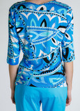 Топ из вискозы EMILIO PUCCI