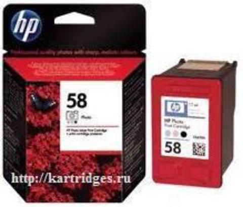 Картридж Hewlett-Packard (HP) C6658A №58