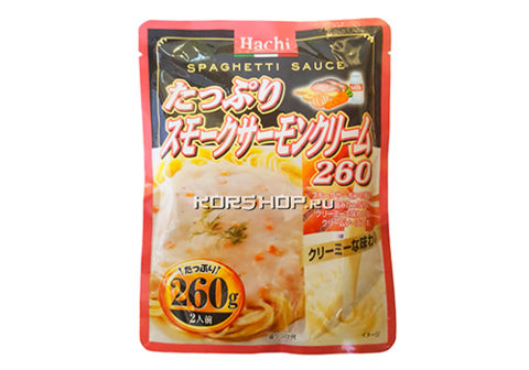 Соус для спагетти "Со вкусом грибов и лосося", 260г