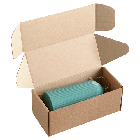 Свеча декоративная 16.5см Tkano Edge бирюзовая