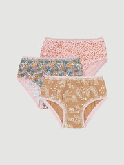 Трусы для девочки Mjölk Сет из 3х штук, Карамельный