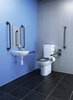 Ideal Standard Contour 21 S6360RN Поручень для унитаза откидной 80 см