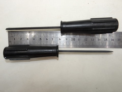 Отвертка шлицевая плоская (минусовая) 160х3.4х0.5мм (Карболитовая ручка) СССР