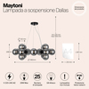 Подвесной светильник Maytoni Dallas MOD545PL-25B