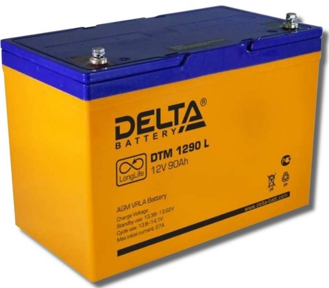 Аккумуляторная батарея Delta DTM 1290 L