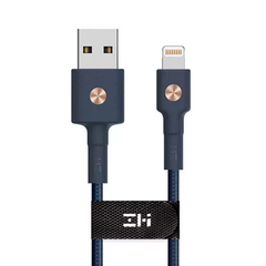 Кабель USB - Lightning, 1 м, Xiaomi ZMI, синий, AL803 Blue