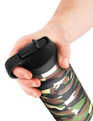 Мастурбатор в камуфляжной колбе Fap Flask - 