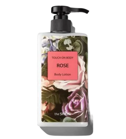 The Saem Touch On Body Rose Body Lotion Лосьон для тела с экстрактом розы