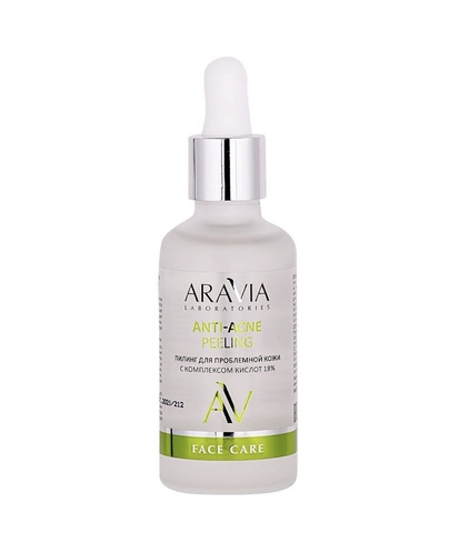 ARAVIA LABORATORIES Пилинг для проблемной кожи с комплексом кислот 18% Anti-Acne Peeling