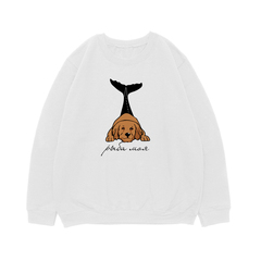 Свитшот "Голден ретривер - рыба моя"