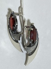 Маркиз (серьги из серебра)