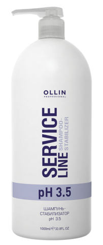 OLLIN service line шампунь-стабилизатор рн 3.5 1000мл/ shampoo-stabilizer ph 3.5