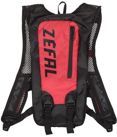 Картинка рюкзак велосипедный Zefal Hydro Race Bag black/red - 1