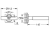 GROHE Allure 40963001 Держатель мыльницы и гнезда фена