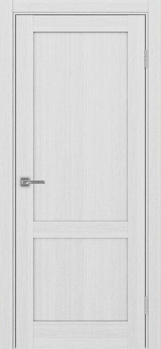 Дверь межкомнатная Оптима Порте Турин 502.11, цвет серебристый ясень, экошпон, глухая