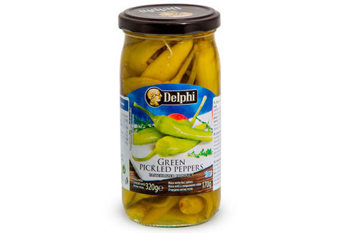 Перец зеленый маринованный, 320г