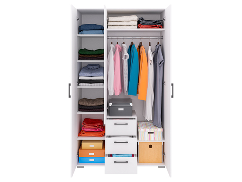 Шкаф 3-х дверный Шон-12