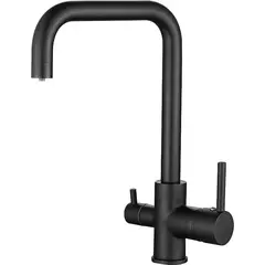 Смеситель для кухни с подключением фильтра BELZ B76802-7 латунь, черный