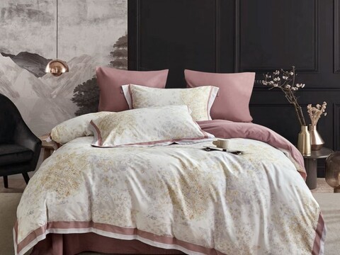 Постельное белье с одеялом 1.5 спальное Asabella 2185-OSPS