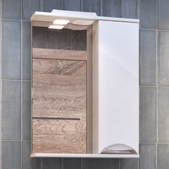 Шкаф навесной с зеркалом Callao 500 (правый) со спотом