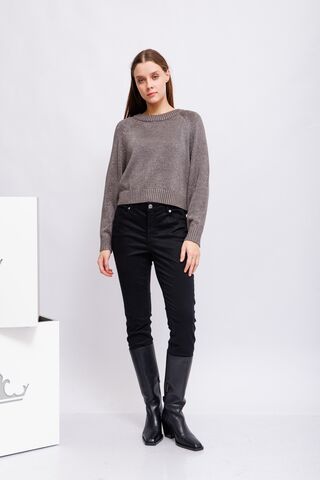 Oui Джемпер укороченный с мерцанием