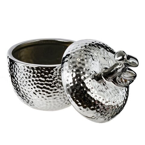 Шкатулка (9*9*12,5 см) - Серебро - купить 1