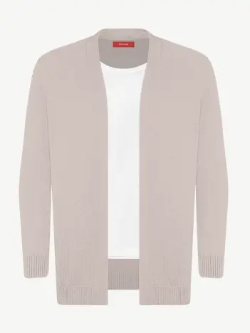 Кардиган с планкой из шелка