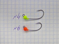 Cool Place Джиг форелевый вольфрам 1лист/60 шт/крючок Decoy MG-3 # 4/ 0,8гр продажа листами