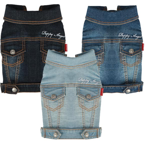 410 Жилетка джинсовая (без рукавов)