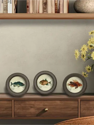 Картины на стену интерьерная на холсте 3 шт 17.5 см