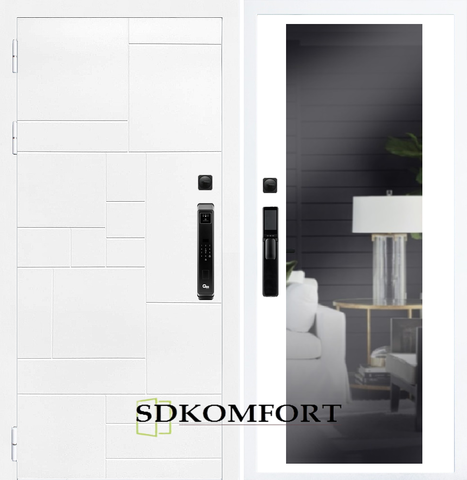 Белый матовый