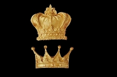 Силиконовый молд 'Короны король/королева