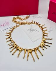 Колье шипы в стиле Schiaparelli